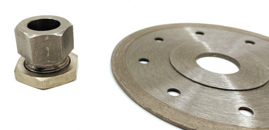 Adaptor 22,2mm la M14 - pentru cupe sau discuri cu interior de 22,2mm pt. prindere M14 - DXDY.QF22M14