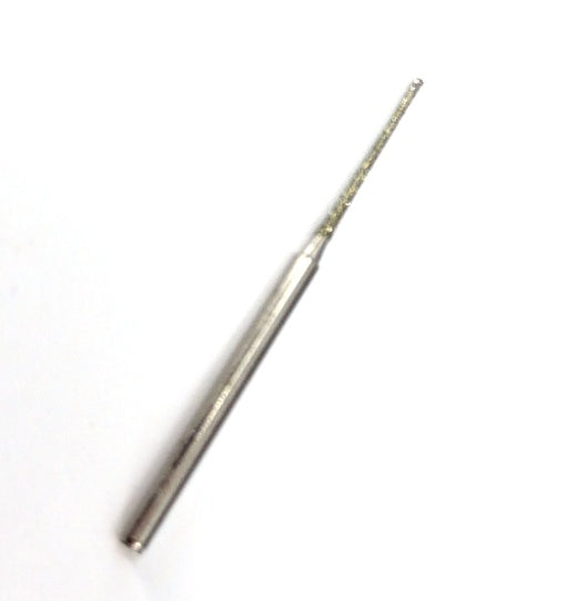 Burghiu freza diamantata, diam 0,8mm, lungime activa 15mm, totala 42mm, coada prindere 2,3mm - DXDY-MPU350W-CD15