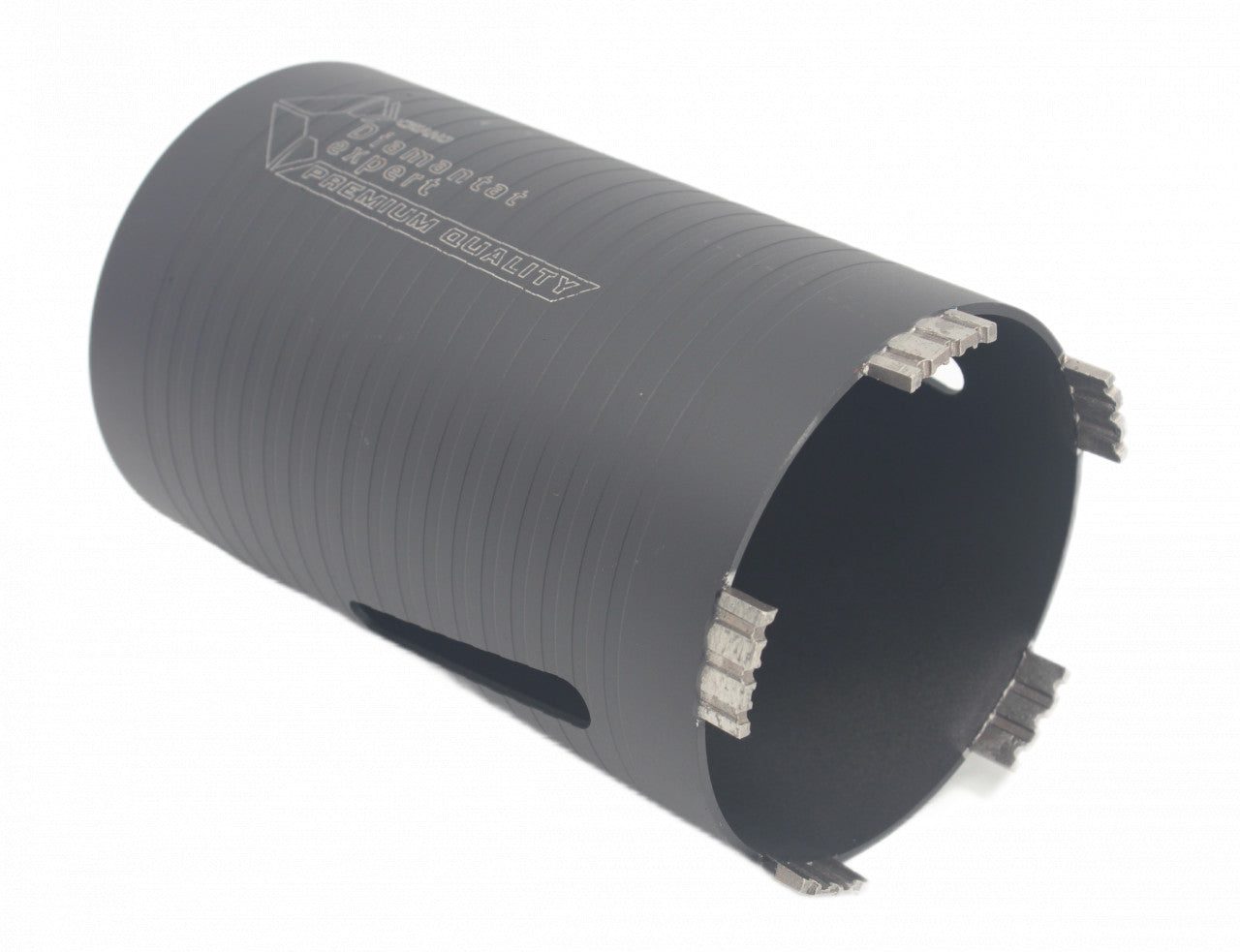 Carota diamantata PREMIUM Ø117mm x 180mm x M16 pentru gaurire Beton armat, Zidarie, Granit - DXDY.P0117.117