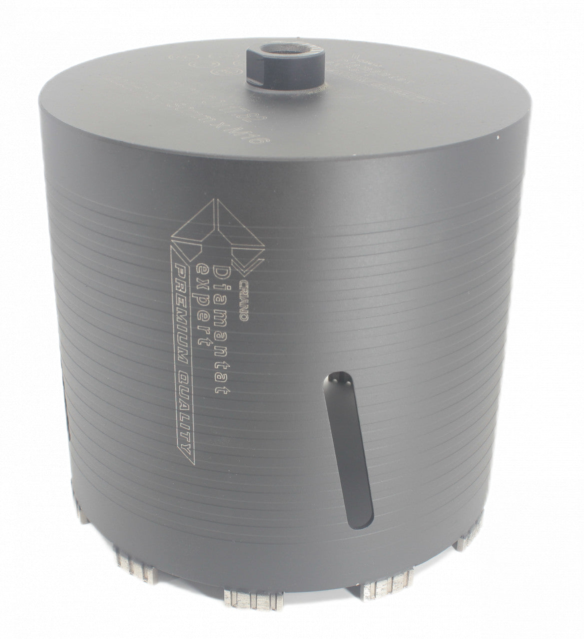 Carota diamantata PREMIUM ø202mm x 180mm x M16 pentru gaurire Beton armat, Zidarie, Granit - DXDY.P0117.202