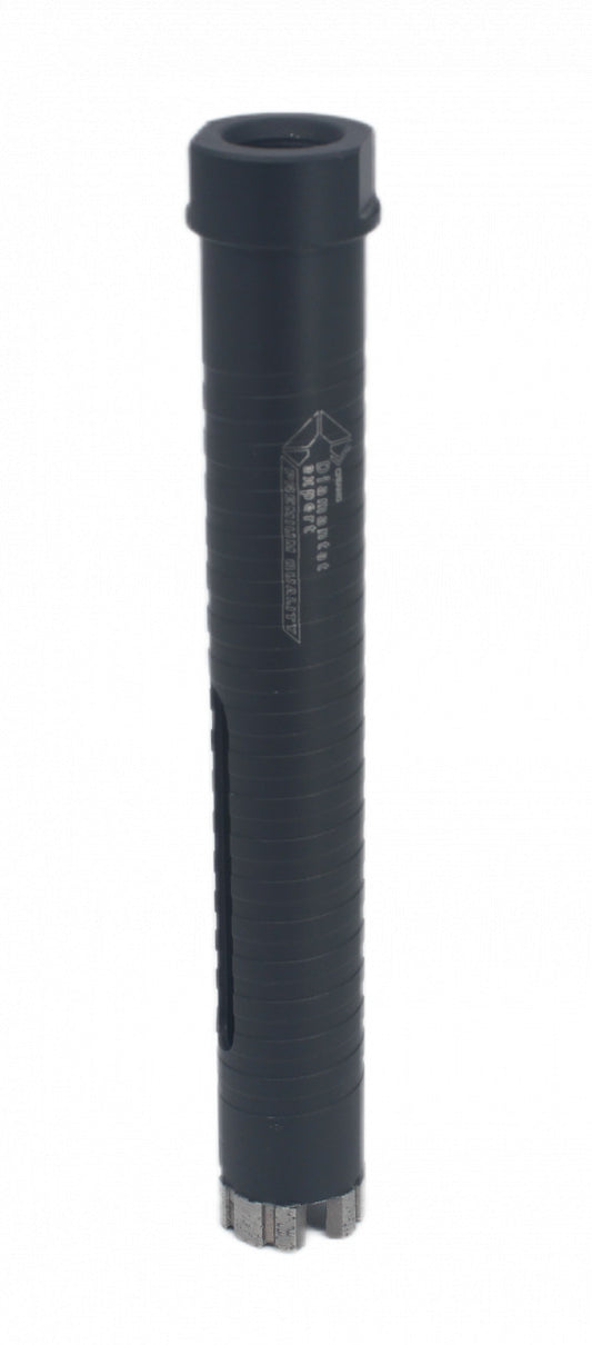 Carota diamantata PREMIUM ø28mm x 180mm x M16 pentru gaurire Beton armat, Zidarie, Granit - DXDY.P0117.28