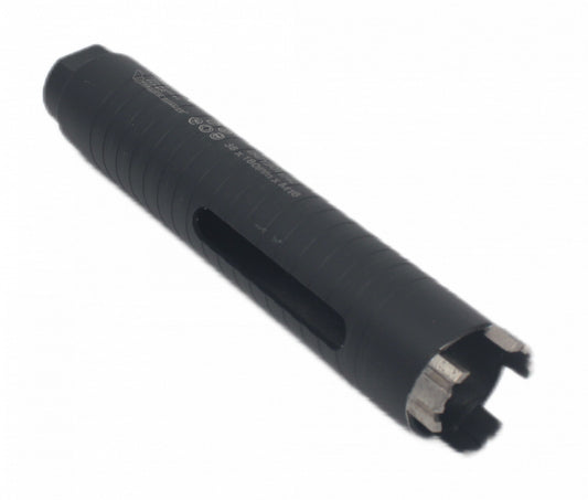 Carota diamantata PREMIUM ø38mm x 180mm x M16 pentru gaurire Beton armat, Zidarie, Granit - DXDY.P0117.38