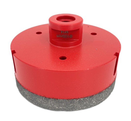 Carota diamantata pt. gresie portelanata & piatra - diam. 100mm - Profesional Standard - DXDY.REDrill.100