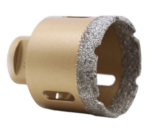 Carota diamantata pt. gresie portelanata & piatra - diam. 50mm - Premium - DXDY.GOLDrill.50