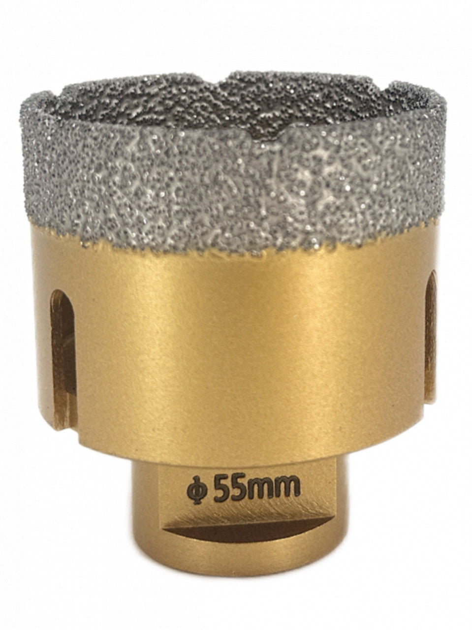 Carota diamantata pt. gresie portelanata & piatra - diam. 55mm - Premium - DXDY.GOLDrill.55