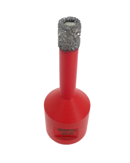 Carota diamantata pt. gresie portelanata & piatra - diam. 8mm -cu ceara- Profesional Standard - DXDY.REDrill.08