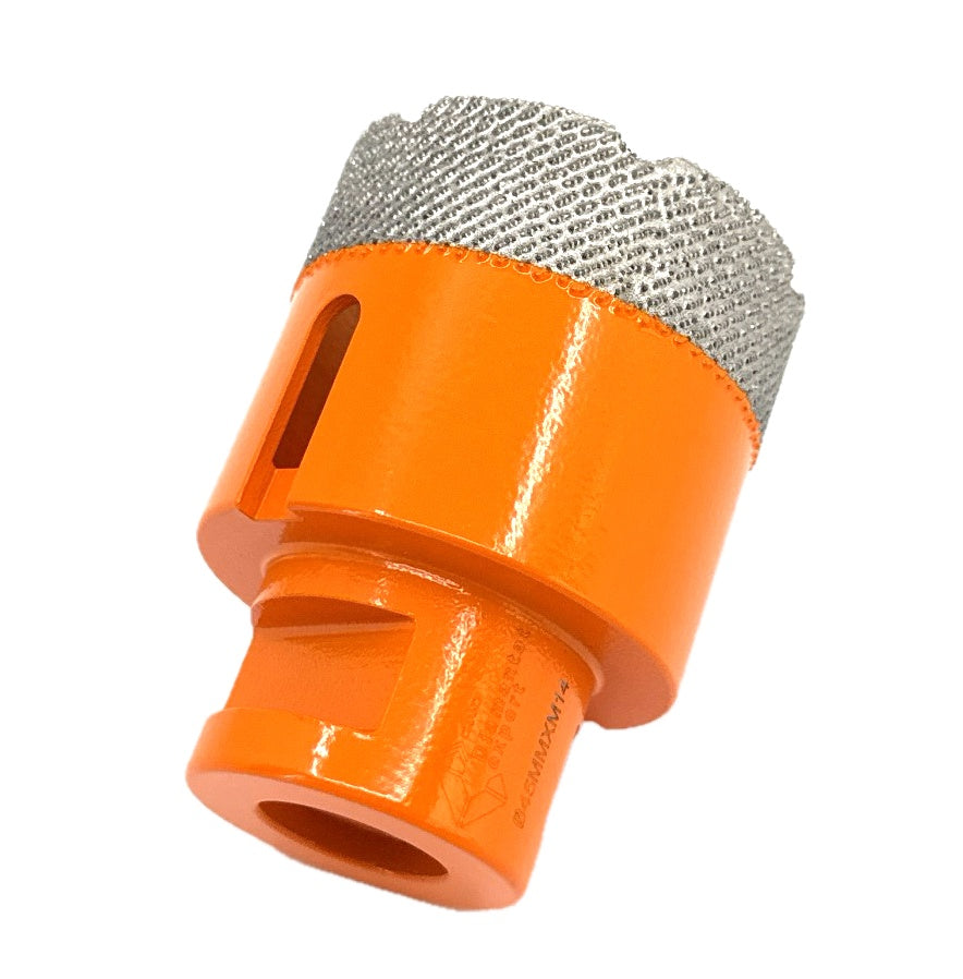 Carota diamantata pt. placi dure & gresie portelanata - diam. 45mm - 3DTECH - Super Premium - DXDY.NEODRILL.45