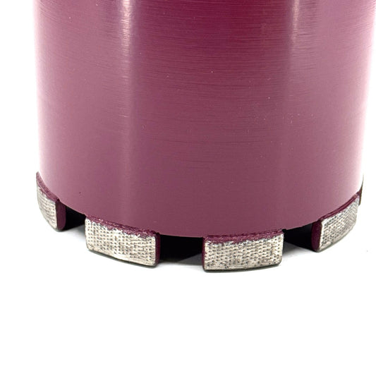 Carota diamantata segment Turbo Laser 3DTECH pt. beton armat diam. 127 x 400 (mm) - ULTRA Premium - DXQZ.3D1117.127