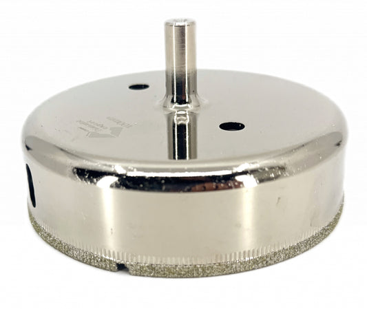 Carota diamantata WETDrill 100mm - gaurire cu apa pt. portelan, faianta, gresie etc. - Profesional Standard. - DXDY.WETDrill.100