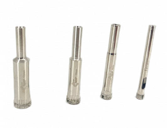 Carota diamantata WETDrill 12mm - gaurire cu apa pt. portelan, faianta, gresie etc. - Profesional Standard. - DXDY.WETDrill.12