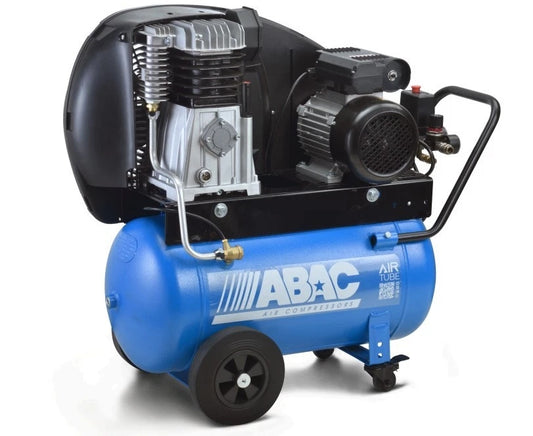 Compresor de aer cu piston - 230 V, 2.2 kW, 393 L/min, 10 bari - Rezervor 50 Litri - ABAC-A39B-50-CM3-EXPORT