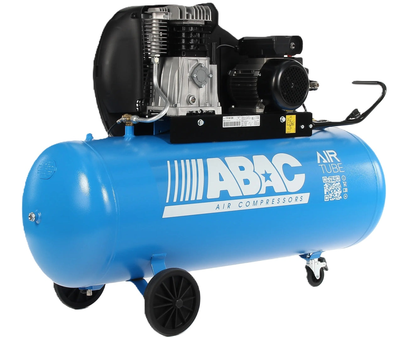 Compresor de aer cu piston Extensive - 230V, 2.2 kW, 393 L/min, 10 bari - Rezervor 200 Litri - ABAC-A39B-200-CM3-4116028552