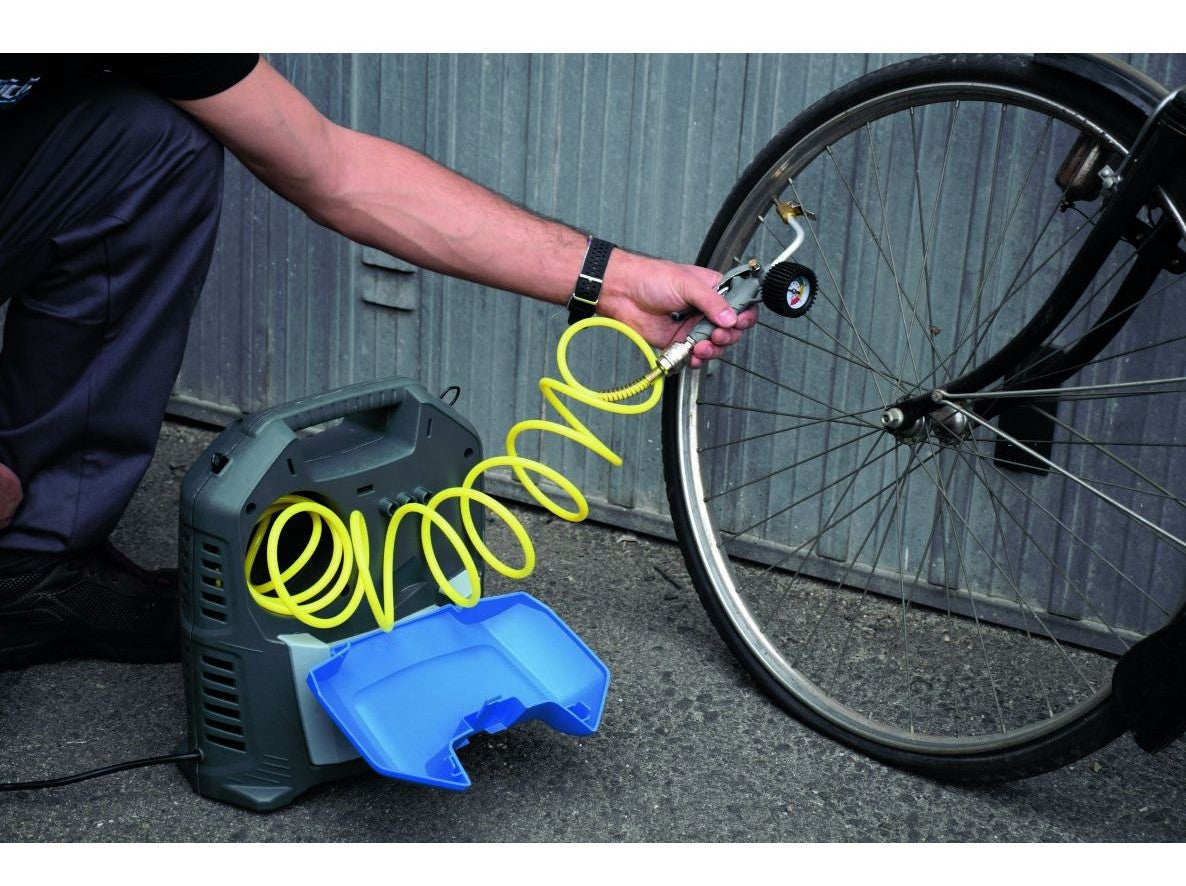 Compresor de aer cu piston fara ulei, silentios - 1.1 kW, 160 L/min, 8 bari - fara Rezervor - ABAC-SUITCASE-0