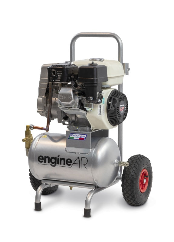Compresor de aer cu piston, motor Honda - 3.5 kW, 275 L/min, 10 bari - Rezervor 20 Litri - ABAC-engineAIR-5/20-10-Petrol
