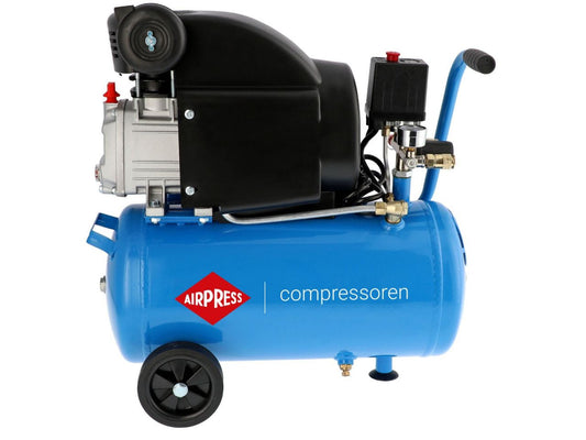 Compresor de aer profesional cu piston - Blue Series 1.5kW, 196L/min, 8 bari - Rezervor 24 Litri - AirPress-HL310/25-36839-1