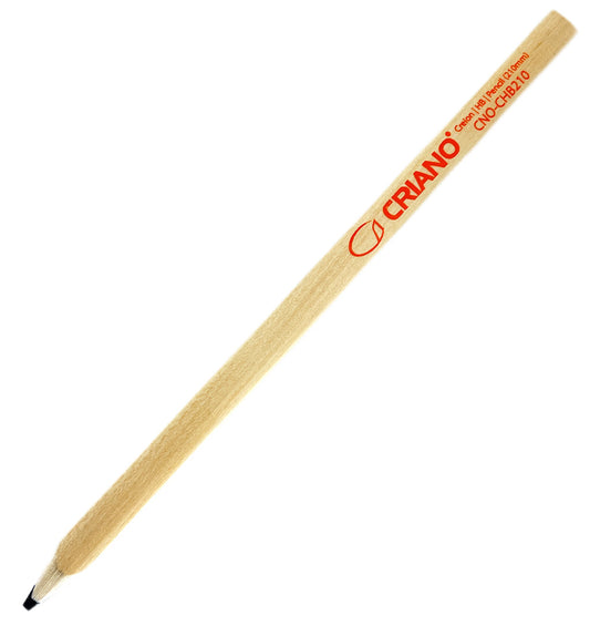 Creion dulgher HB pentru lemn, hartie, carton, piatra, beton, caramida, 210mm - CNO-CHB210