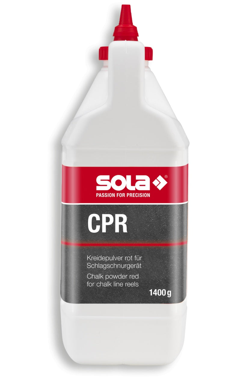 Creta de marcare pt. aparate de trasare cu sfoara, rosu CPR, 1400gr - Sola-66152201
