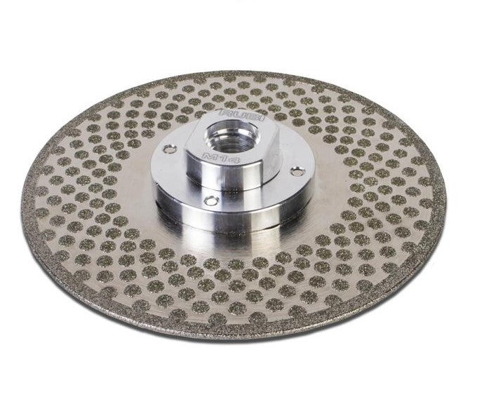 Disc diamantat galvanizat pt. taiat si slefuit 115mm, ECD 115 2in1 SuperPro - RUBI-31964