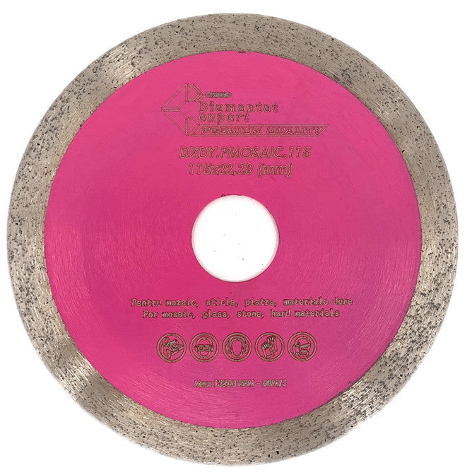 Disc Diamantat pt. Mozaic, Sticla 115x22.2 (mm) Super Premium - DXDY.PMOSAIC.115