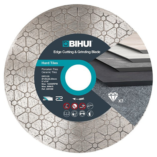 Disc Diamantat pt. taiat si slefuit 125x22.23 (mm) Super Premium - BIHUI-DPE125