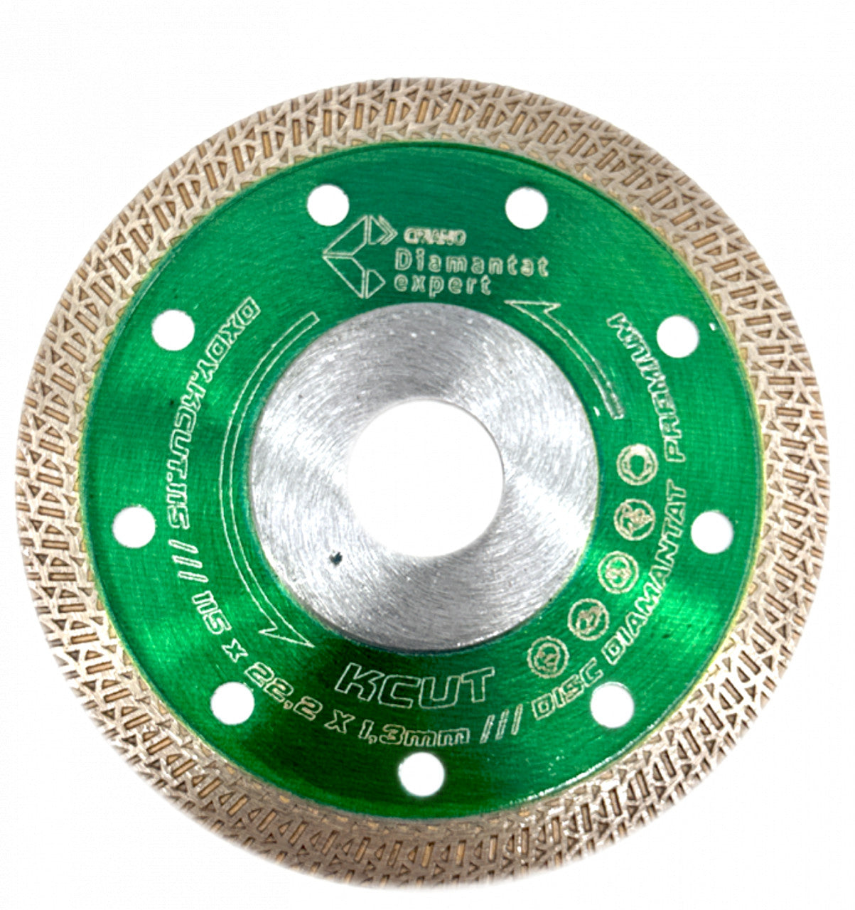 Disc DiamantatExpert KCUT pt. Portelan dur, Placi dure, Ceramica dura, 115x22.2 (mm) Premium - DXDY.KCUT.115
