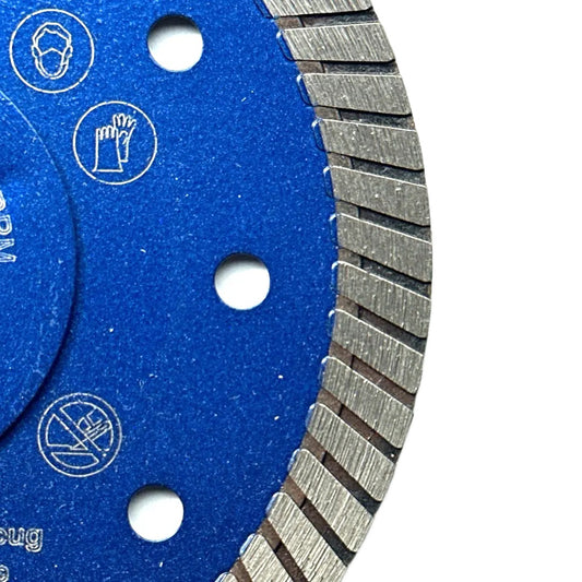 Disc DiamantatExpert pt. Gresie ft. dura, Portelan dur, Granit - Turbo 125x22.2 (mm) Super Premium - DXDH.3927.125