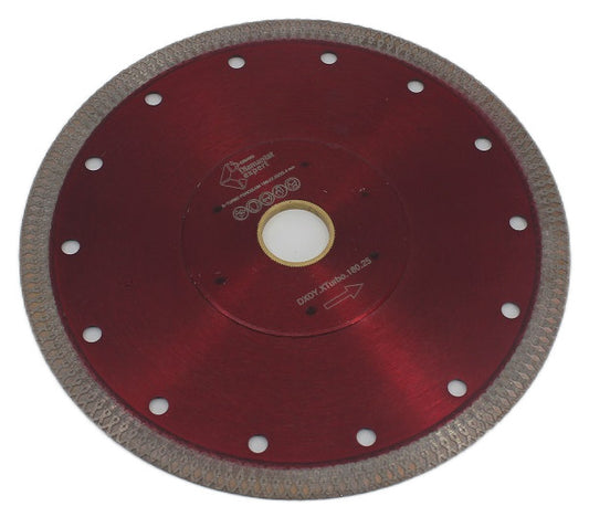 Disc DiamantatExpert pt. Portelan dur & Gresie ft. dura 180x25.4/22.2 (mm) Premium - DXDY.XTURBO.180.25