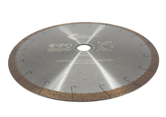 Disc DiamantatExpert pt. Taieri Extra Fine in Portelan Dur 250x25.4 (mm) Ultra Premium - DXDY.PJS.250.25