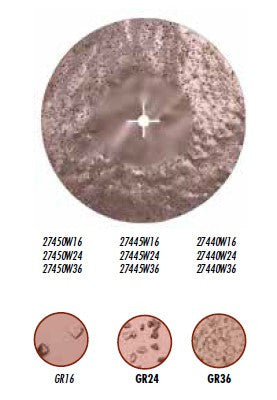 Disc din carbura de tungsten pt. slefuiri placi, Ø450mm, gran. 24 - Raimondi-27445W24