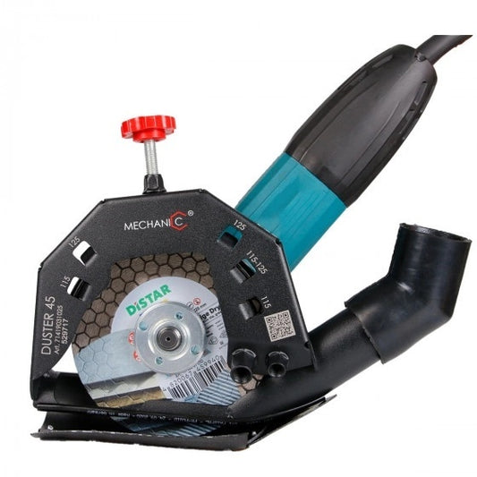Dispozitiv de colectarea a prafului pentru taieri la 45 de grade cu disc ⌀115-125mm DUSTER 45 115-125 - Distar-71419031025