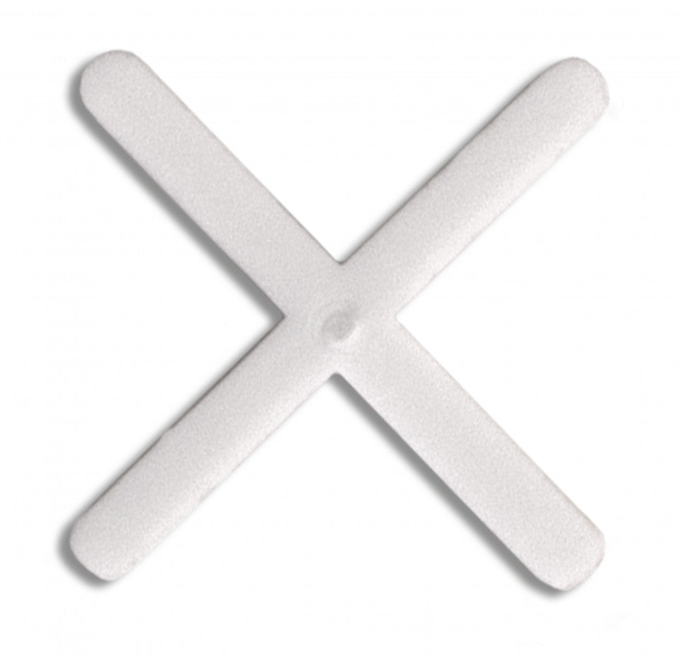 Distantiere ( Cruciulite ) pt. placi - gresie si faianta - Rost 2 mm - 300 buc - RUBI-2901