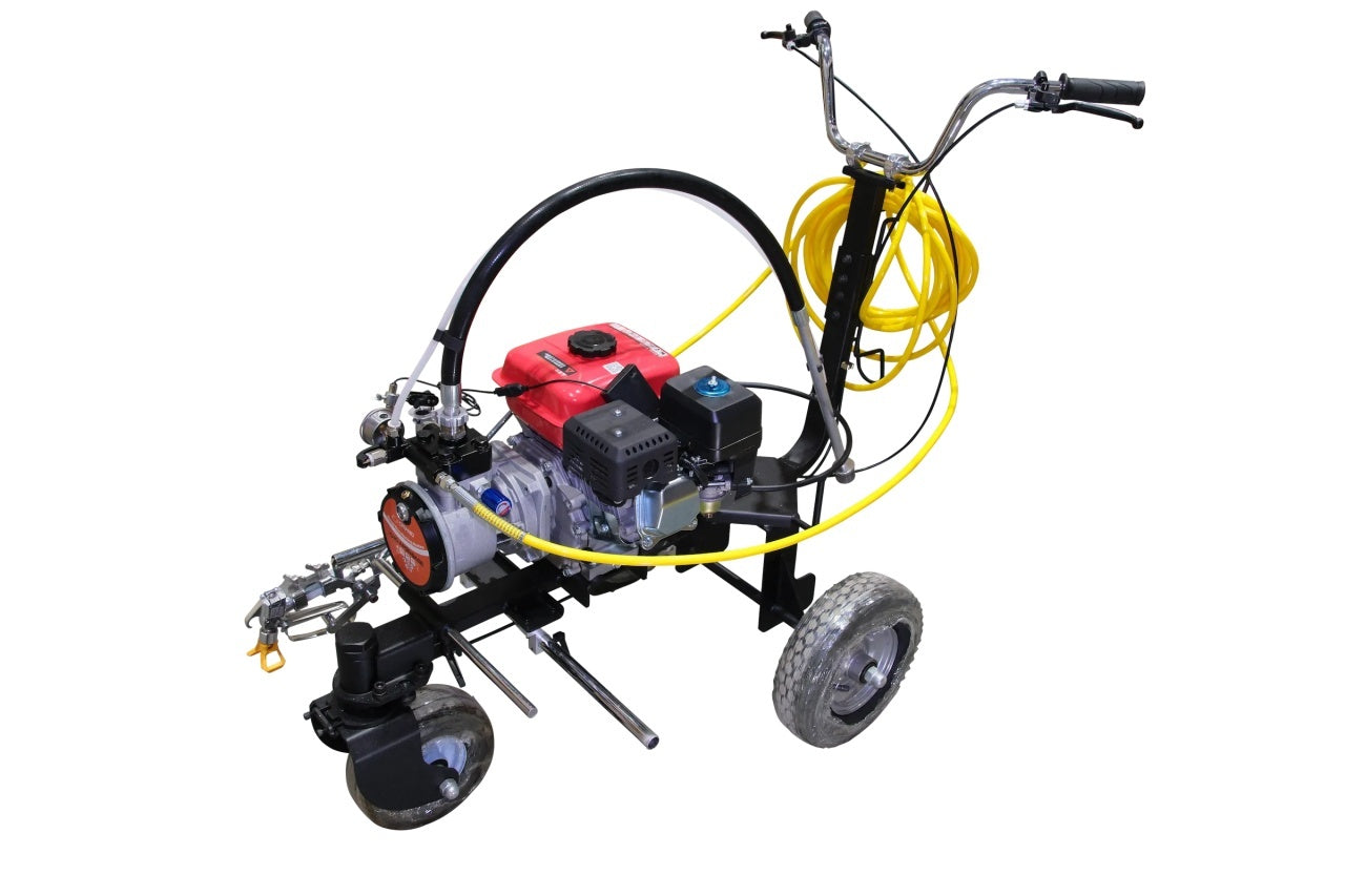 Echipament airless pentru trasat marcaje rutiere - Complet Echipat - 7CP , 1/4", 2.8L/min, 220bar - CNO-APSR-Base