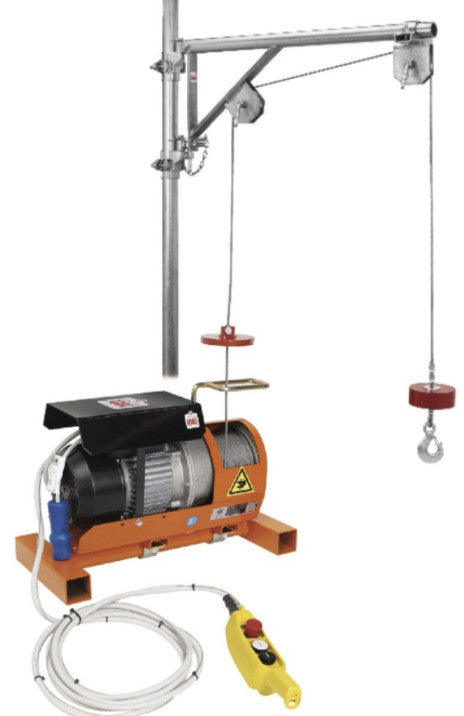 Electropalan Profesional 200 kg, 2 x 25 metri cablu VELOX (de mare viteza) - IORI-DM200ITT-VX-25m