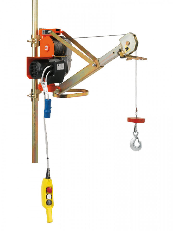 Electropalan Profesional cu brat extensibil 200 kg, 25 metri cablu - IORI-DM200CONDOR