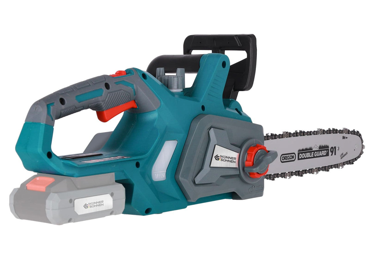 Fierăstrău electric cu lanț pe acumulator (neinclus) - Konner & Sohnen - KS CS20V-12