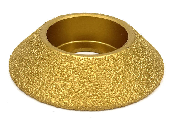 Freza diamantata pentru profilare granit, marmura, gresie, Profil Bizot Jolly, 75x22,23 #45 - DXDY.FPP.BVL15