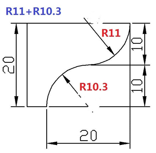 Freza Diamantata Profil F20mm pt. Marmura, Granit si Gresie - DXDY.FGM.D75F20