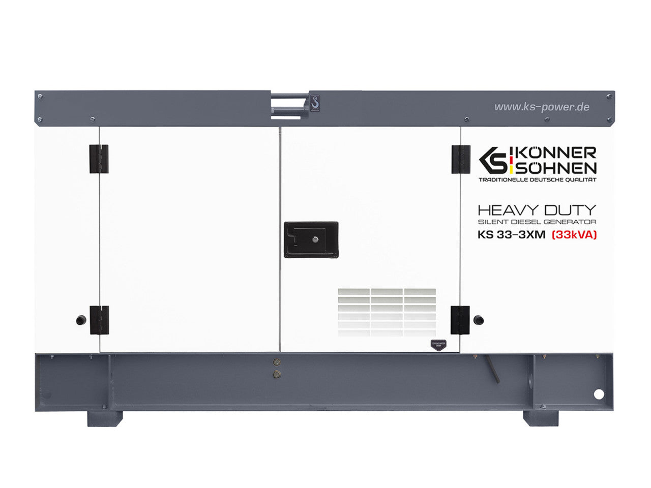 Generator de curent 33 kVA diesel - Heavy Duty - insonorizat - Konner & Sohnen - KS-33-3XM