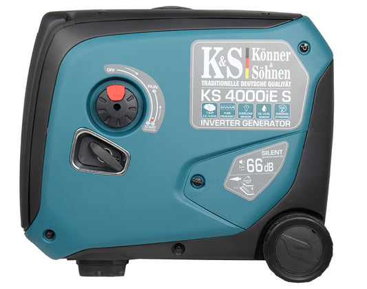 Generator de curent 4 kW inverter - benzina - insonorizat - Konner & Sohnen - KS-4000iE-S-ATSR