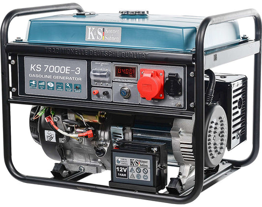Generator de curent 5.5 kW benzina PRO - Konner & Sohnen - KS-7000E-3