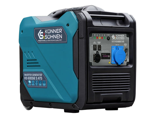 Generator de curent 5.5 kW inverter - benzina - insonorizat - Konner & Sohnen - KS-6000iE-S-ATS