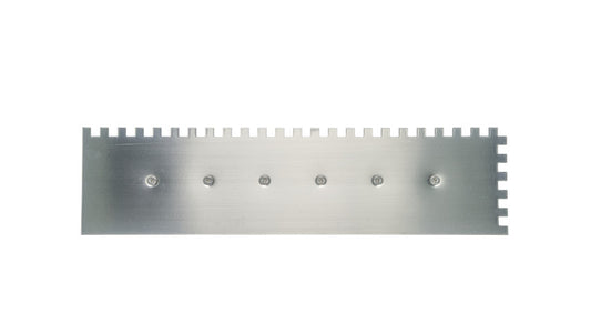 Gletiera dintata cu maner din lemn 48cm, 10mm - RUBI-65983
