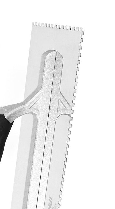 Gletiera dintata INOX 280 x 120mm, 4mm - BIHUI-PTSB04