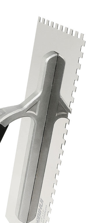 Gletiera dintata INOX 280 x 120mm, 6mm - BIHUI-PTSB06