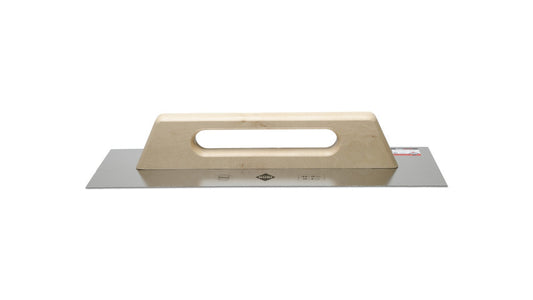 Gletiera dreapta, otel inoxidabil cu maner din lemn, 48cm - RUBI-72915