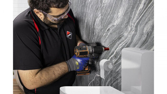 Kit carote diamantate DryGres4Drill 6, 8, 10, 12mm, 4 buc. - RUBI-5939