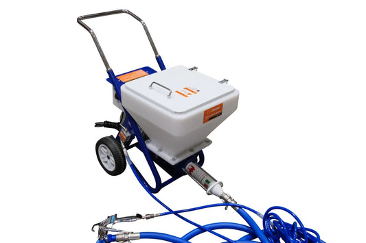 Masina multifunctionala de tencuit, gletuit, izolatii, debit max. 0-15 L/min, 2.2kW Monofazata, 20 bar, cuva 45L - CNO-MFS15