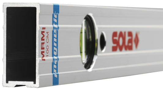 Nivela cu bula (Boloboc magnetic) cu profil tubular pentru instalatii, 40cm MRMI - Sola-01490501