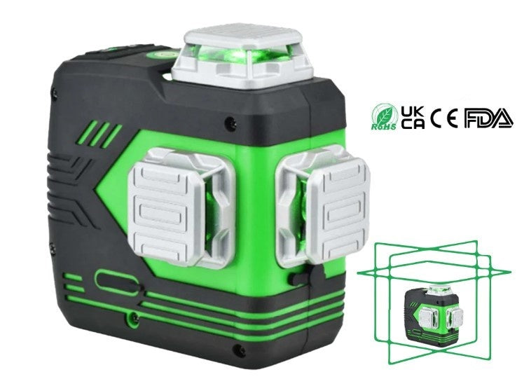Nivela Laser Verde 3D - 360°, cu autonivelare - Beiter BART-3DG PRO