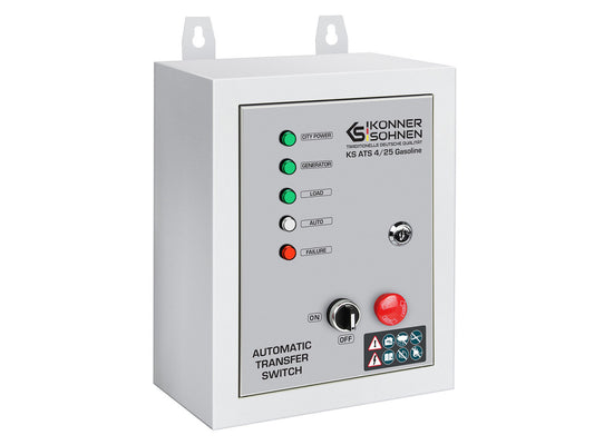 Panou de automatizare pt. Generatoarele Inverter Konner & Sohnen (conector 8pini) - KS-ATS-4/25-GAS